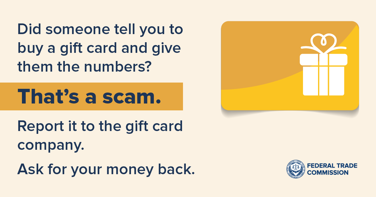 Gift Card Scam